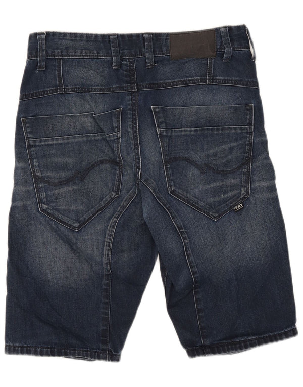 Jack & Jones Hombre Shorts Vaqueros W32 Azul Medio