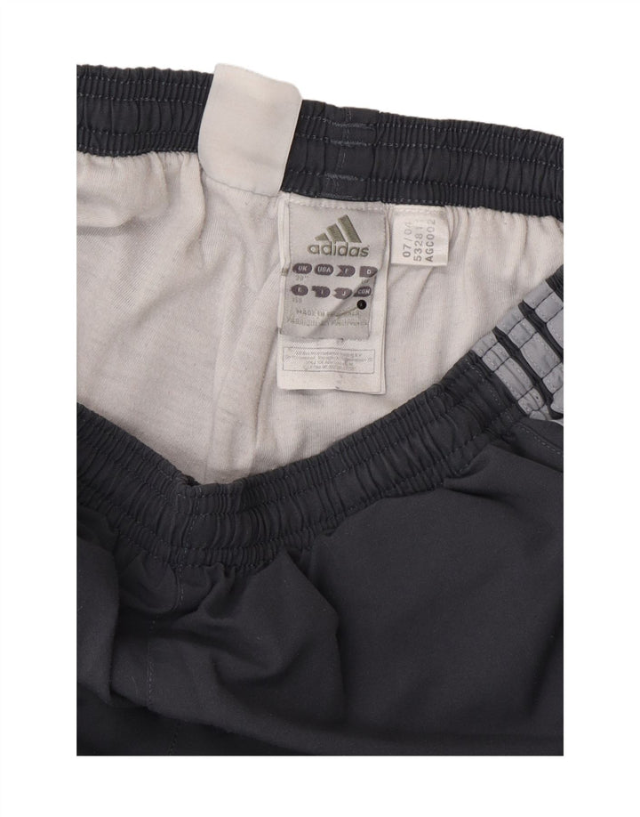 Adidas Hombre Pantalones De Chándal Joggers Gris Medio Poliéster