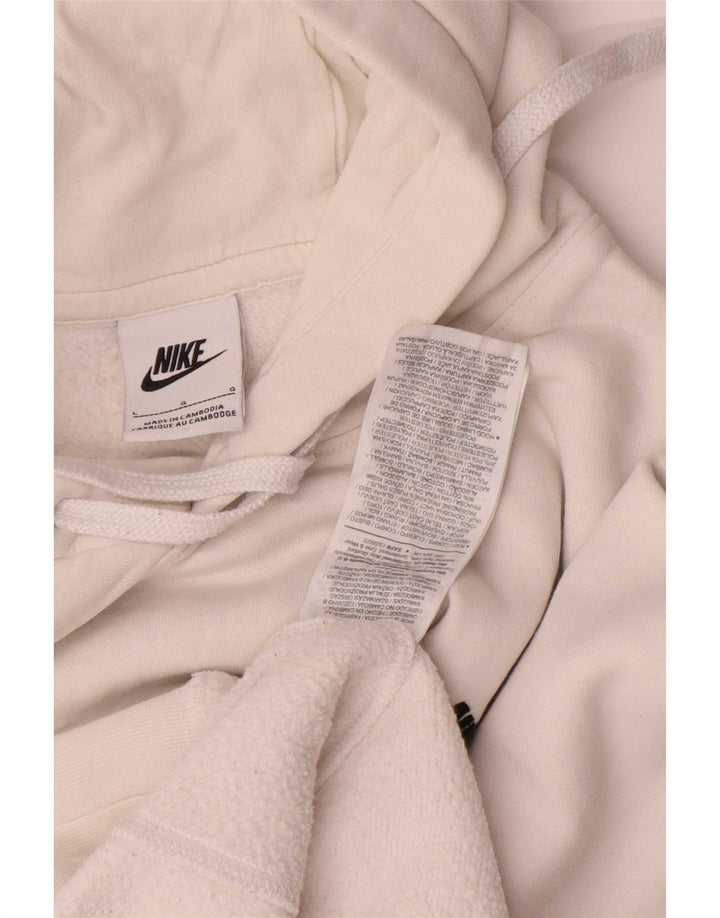 Nike - Sudadera con capucha para hombre, talla grande, algodón blanco