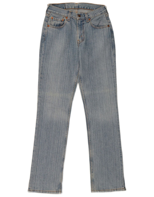 Vaqueros Levi's Mujer 595 Rectos W27 L32 Algodón Azul