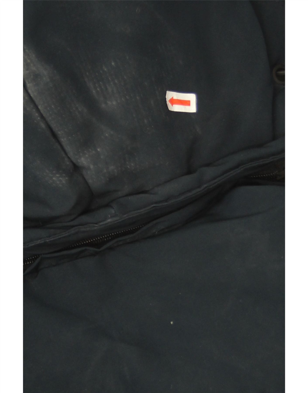 Superdry Chaqueta Acolchada Extragrande Con Capucha Para Mujer UK 8 Small Azul Marino
