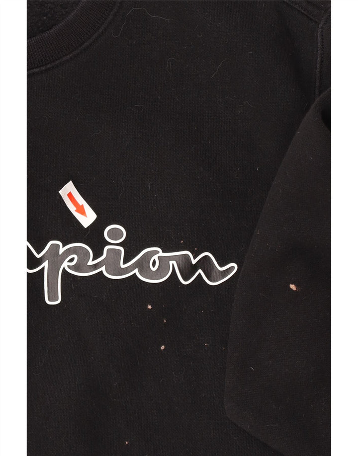 Champion Sudadera Gráfica Jumper XS Algodón Negro Hombre