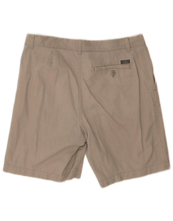 Marks & Spencer Pantalones cortos chinos para hombre W34 Algodón beige grande