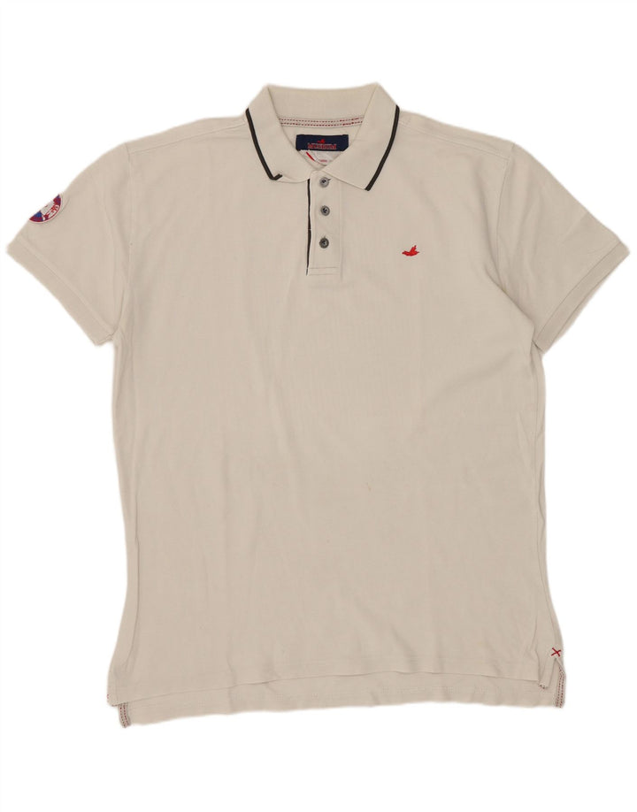 Polo Hombre Museum XL Blanco