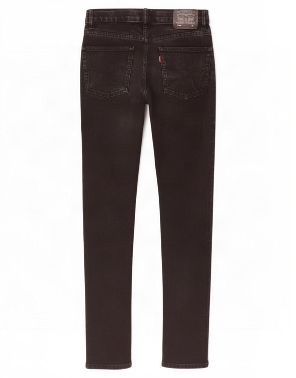 Levi's Vaqueros pitillo 510 para niños 15-16 años W28 L30 Algodón negro