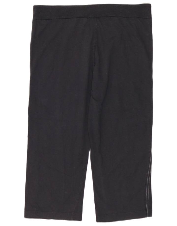 Lotto Pantalones Capri de Chándal para Mujer UK 44 Mediano Negro