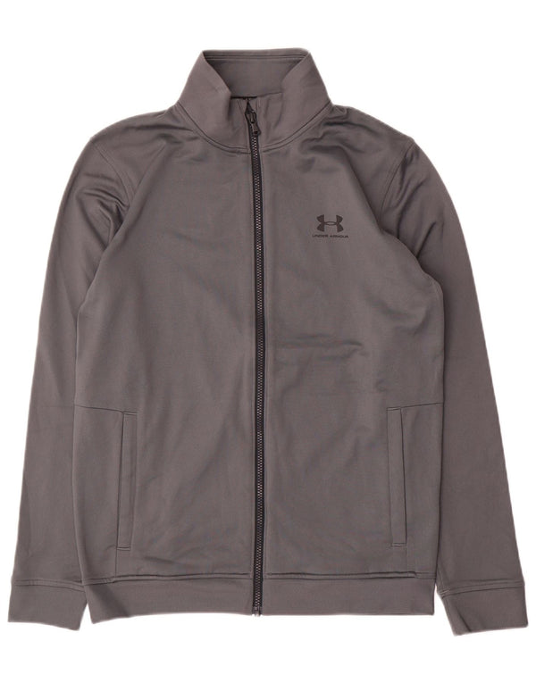 Under Armour Chándal para hombre Top Jacket Small Gris Poliéster