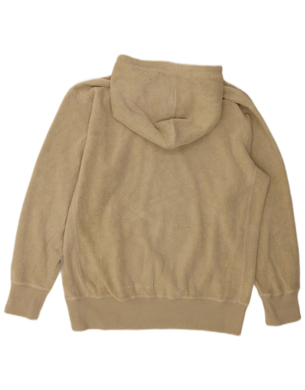 SUPERDRY Jersey de forro polar con capucha de gran tamaño para mujer UK 6 XS Beige Poliéster