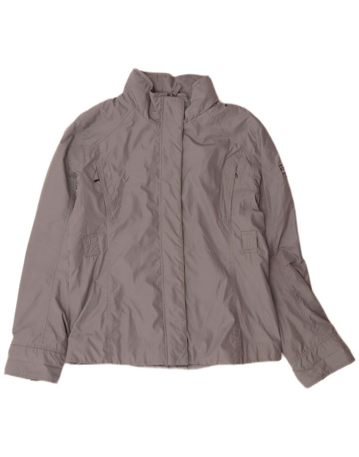 Champion Chaqueta cortavientos con capucha para mujer UK 40 XL Poliéster gris