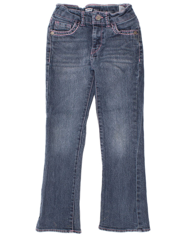 Levi's Vaqueros Bootcut para niña 5-6 años W20 L19 Azul Ramio