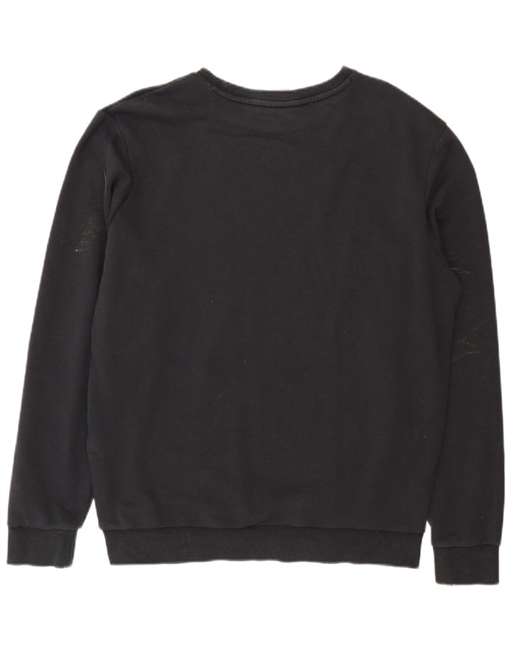 Puma Sudadera Gráfica para Hombre Jersey Grande De Algodón Negro