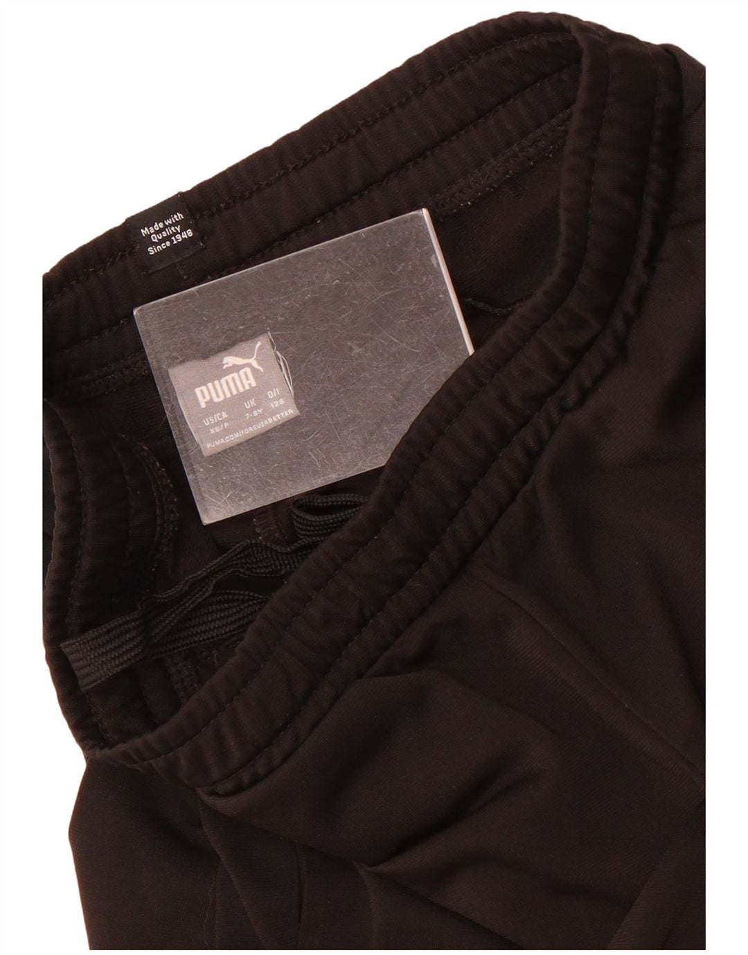 Puma Pantalones de chándal para niño Joggers 7-8 años Negro