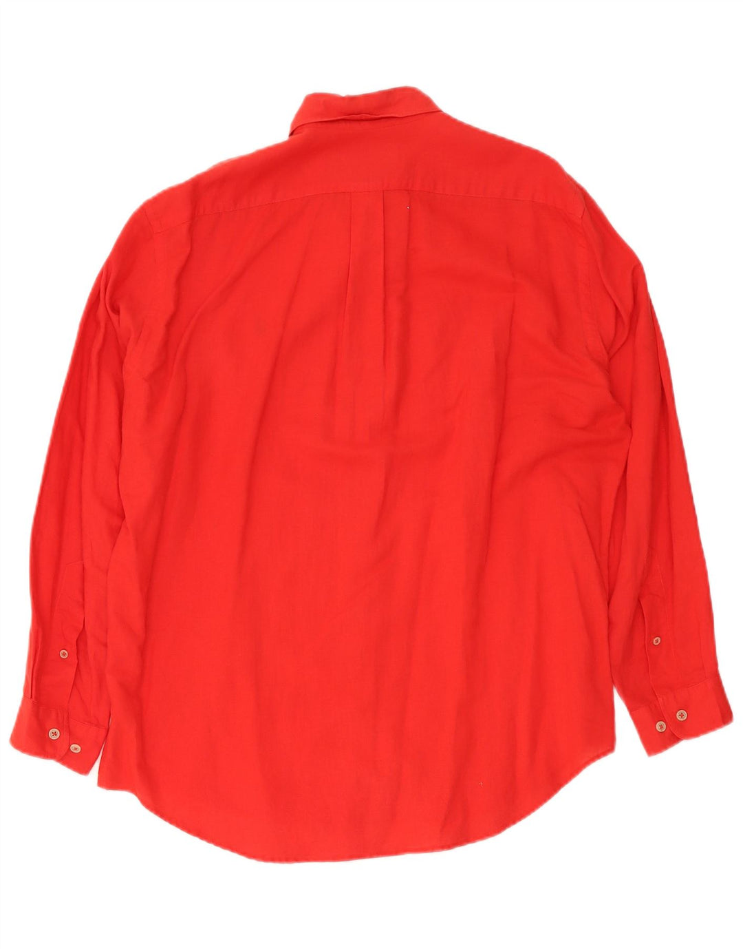 Camisa Marlboro Classics Hombre Grande Lino Rojo