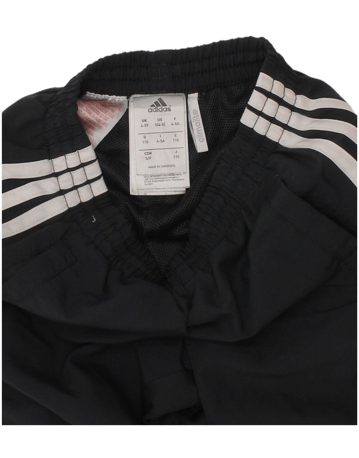 Adidas Chicos Climalite Chándal Pantalones Joggers 4-5 Años Gris Poliéster
