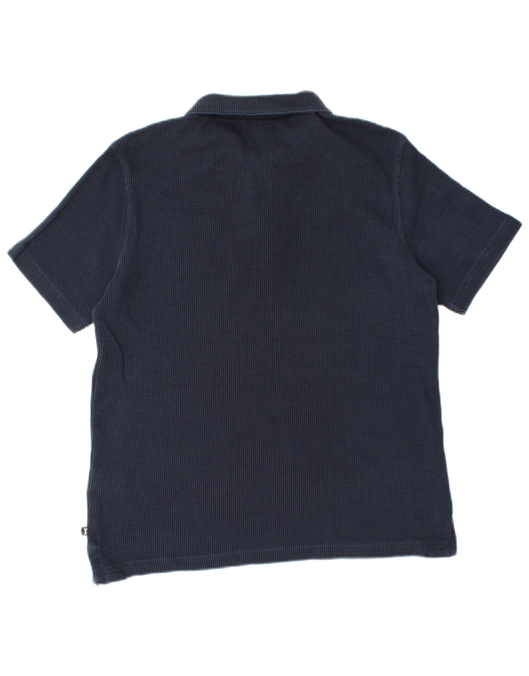 TED BAKER Polo para hombre talla 2 pequeño algodón azul marino