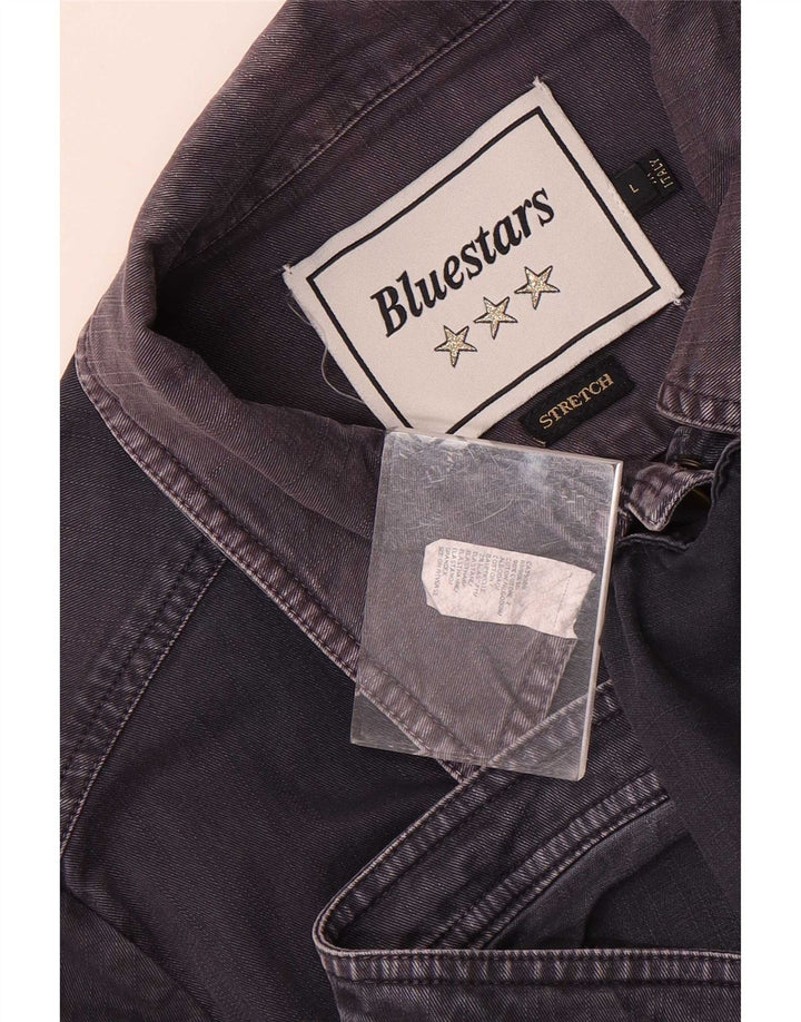 Bluestars Chaqueta vaquera para mujer UK 46 Grande Algodón azul marino