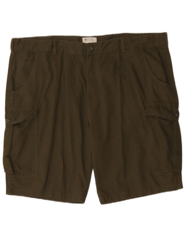 Pantalones cortos tipo cargo para hombre Mountain Warehouse W44 2XL Algodón caqui