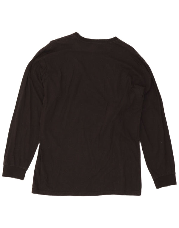 Vans Hombre Graphic Top Manga Larga Grande Algodón Negro