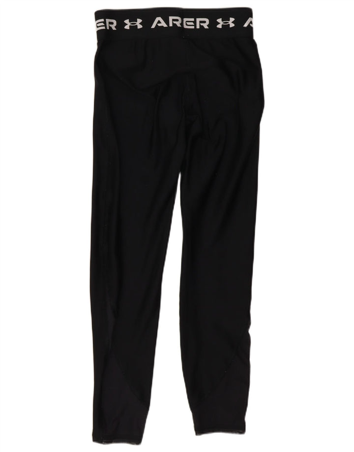 Under Armour Leggings Capri Graphic para mujer UK 4 XS Poliéster negro
