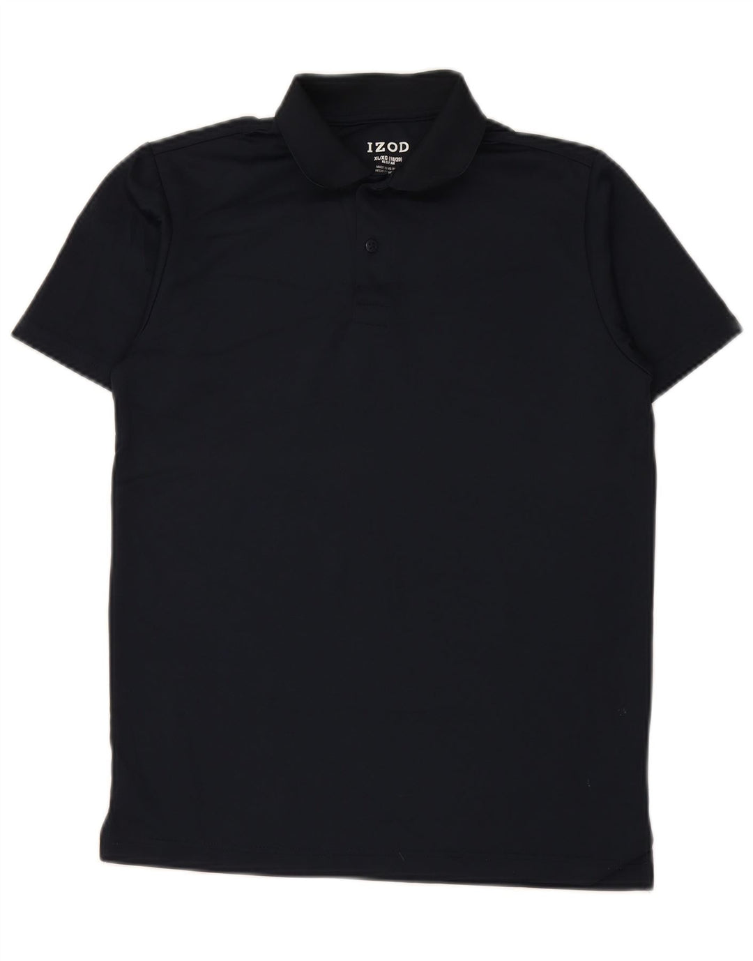 IZOD Polo Regular Niño 15-16 Años XL Azul Marino Poliéster