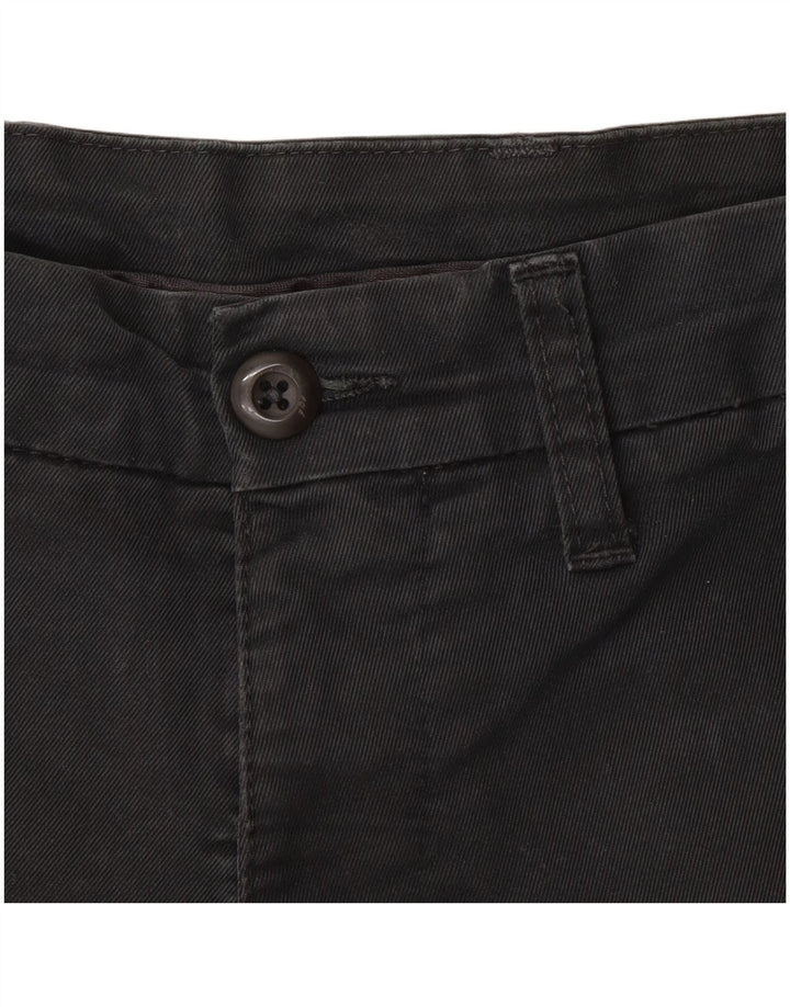 Carhartt Pantalones Capri Mujer W32 L22 Negro
