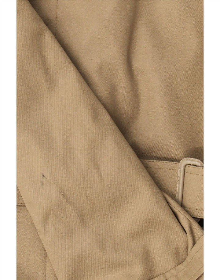 Gabardina vintage para hombre IT 46 Pequeña lana beige