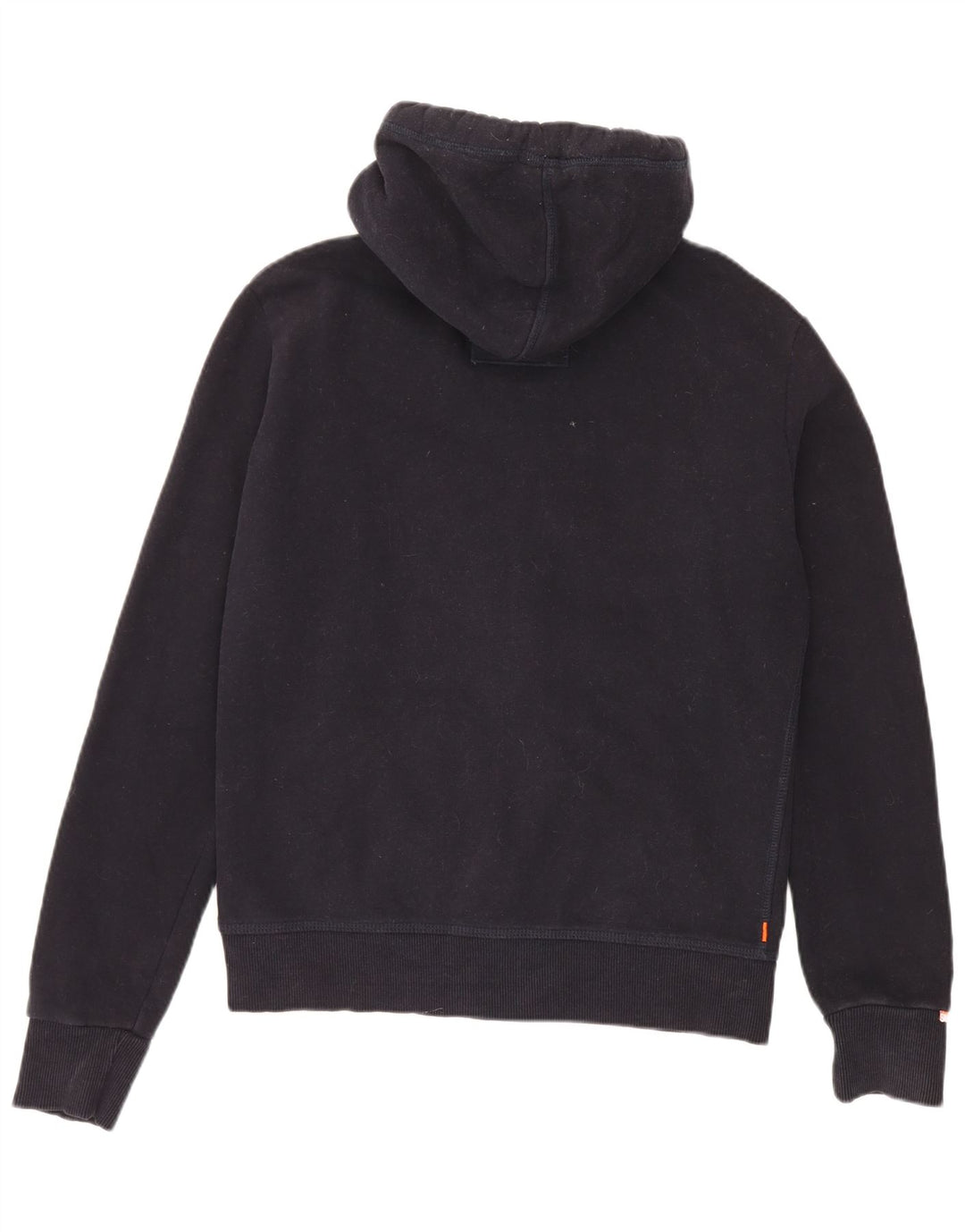 Superdry Hombre Sudadera Con Capucha Y Cremallera De Algodón Azul Marino Mediano