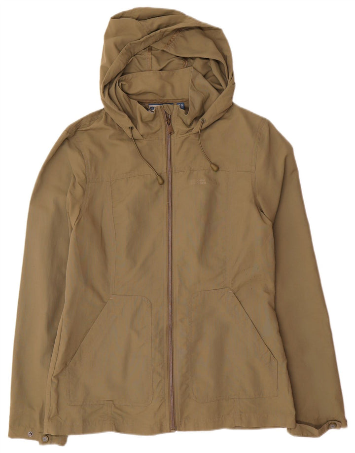 Chaqueta utilitaria con capucha para mujer Mountain Warehouse UK 42 Medium Khaki Nylon