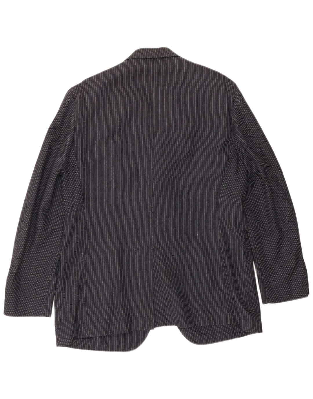 Polo Ralph Lauren Chaqueta tipo blazer para hombre IT 48 Mediana azul marino a rayas
