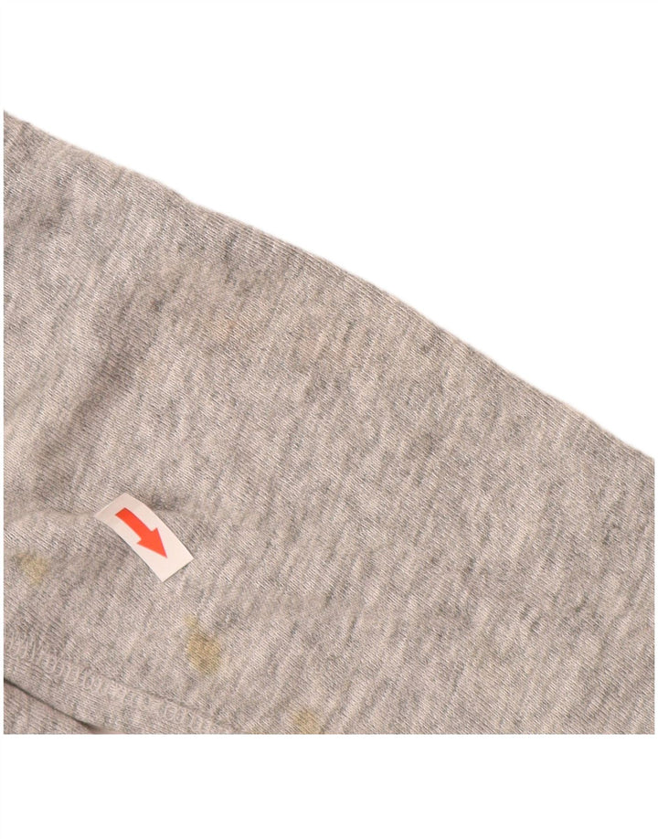 LEVI'S Sudadera gráfica para mujer Jumper UK 12 Algodón gris medio