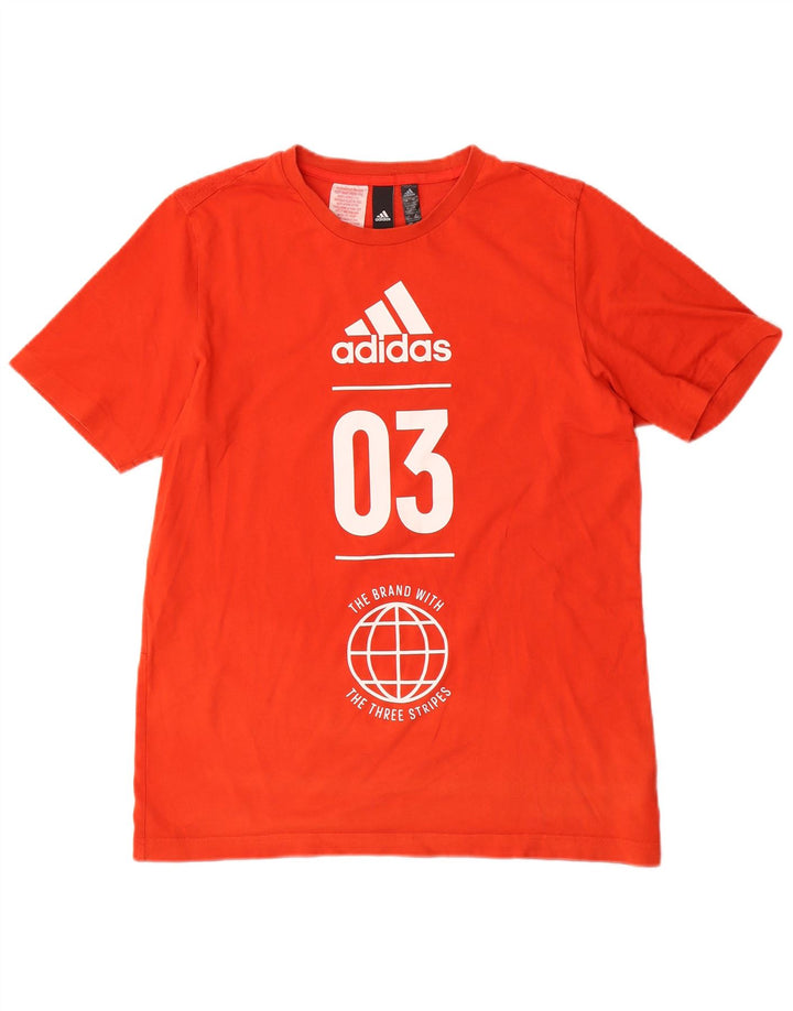 ADIDAS Camiseta Niño Graphic Top 15-16 Años Naranja Algodón