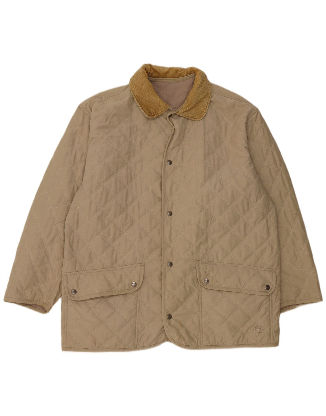 Belfe & Belfe Chaqueta acolchada para hombre IT 52 XL Algodón beige