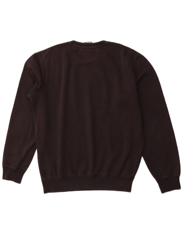 CHAMPION Sudadera con gráfico para hombre Jumper Medium Black Cotton