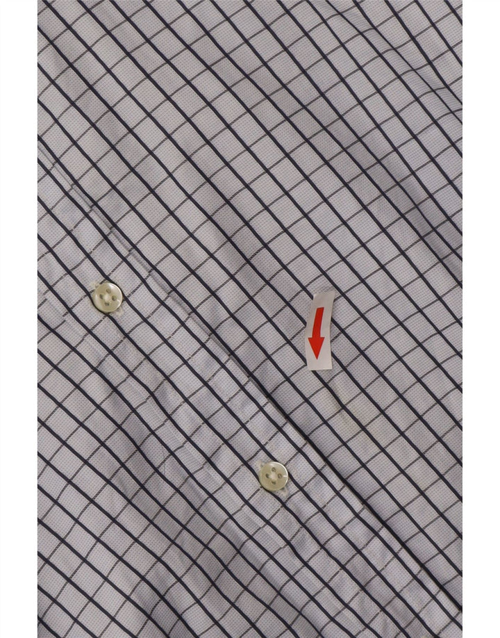 Camisa Massimo Dutti Hombre Cuadros Azul Medio