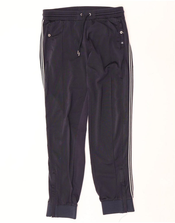 Champion Pantalones de chándal para mujer Joggers UK 14 Medium Azul marino Poliéster