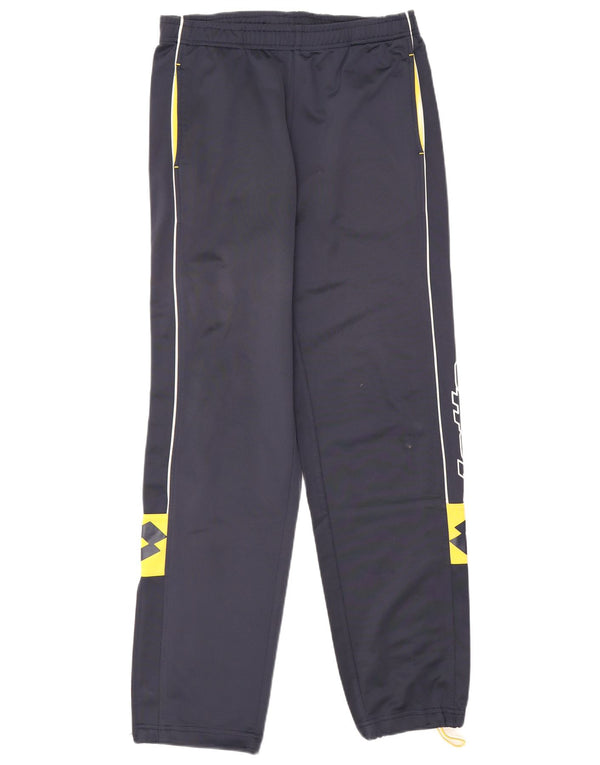 Lotto Hombre Pantalones De Chándal Con Gráfico Joggers Medium Azul Marino Colorblock