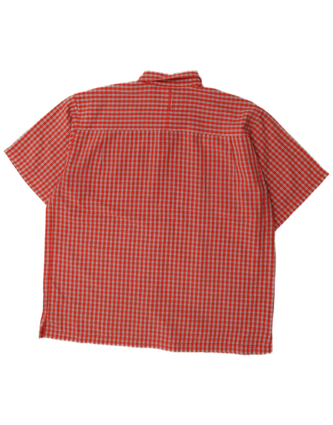 The North Face Camisa Manga Corta Hombre XL Red Check Modal