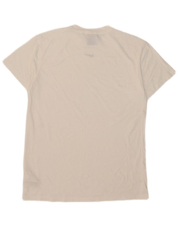 Camiseta Nike Hombre Top Medium Blanco Algodón