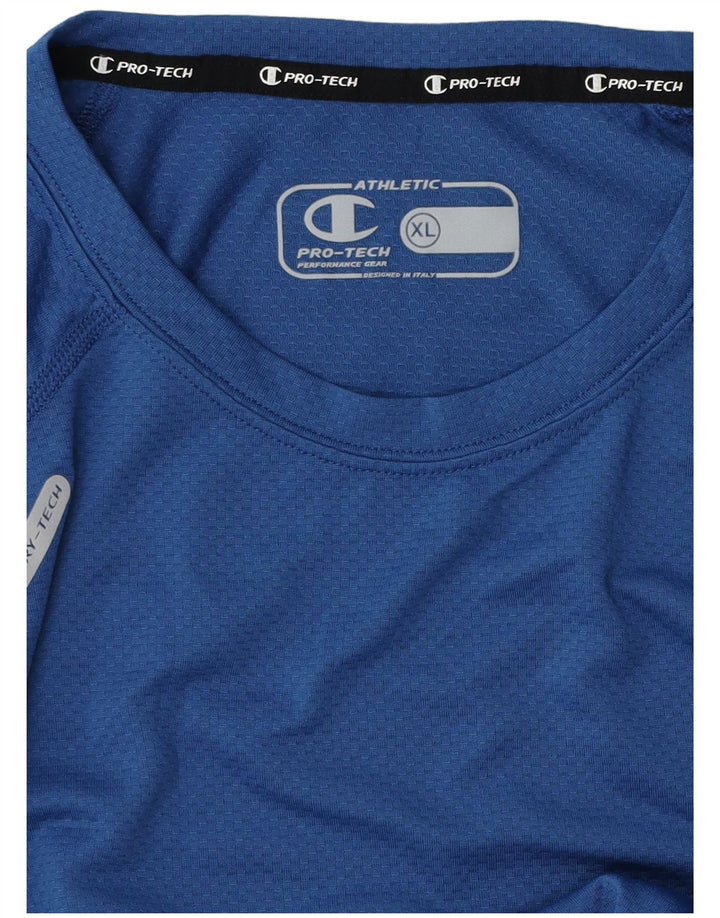 Champion Camiseta Hombre Top XL Azul