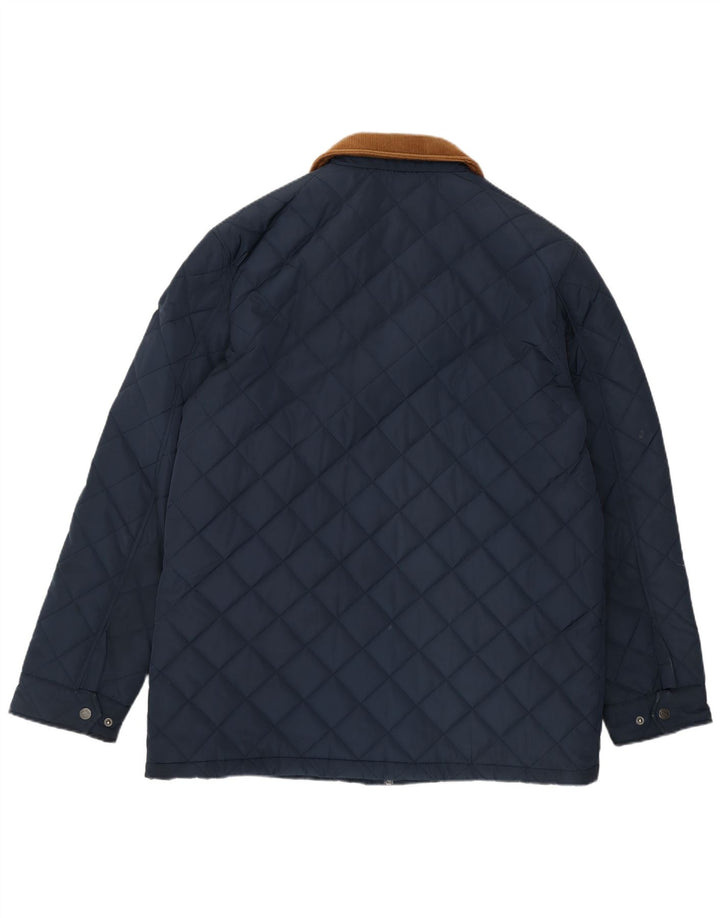 Crew Clothing Chaqueta acolchada para hombre UK 42 XL Poliéster azul marino