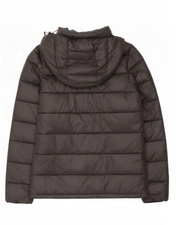 Best Company Chaqueta acolchada con capucha para mujer UK 46 Large Nylon negro