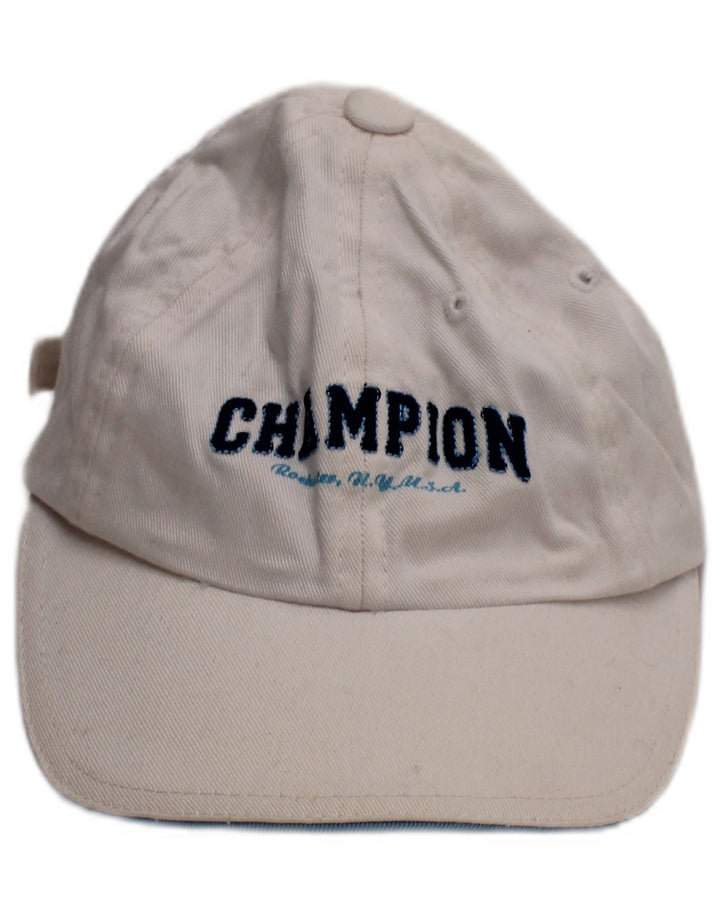 Champion Gorra de béisbol gráfica para niños 6-7 años Pequeña Algodón Blanco