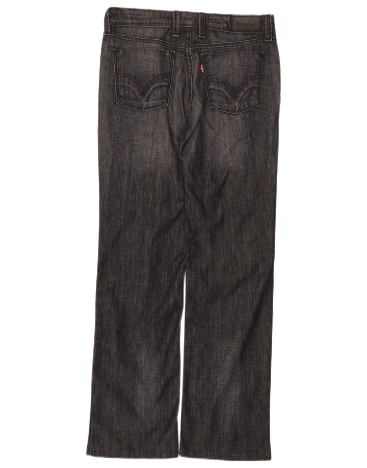 Vaqueros Levi's Mujer 627 Rectos W30 L29 Algodón Gris