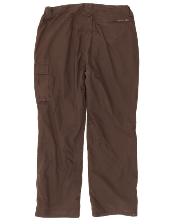 Pantalón cortavientos para mujer Mountain Warehouse UK 40 Large W38 L30 Marrón