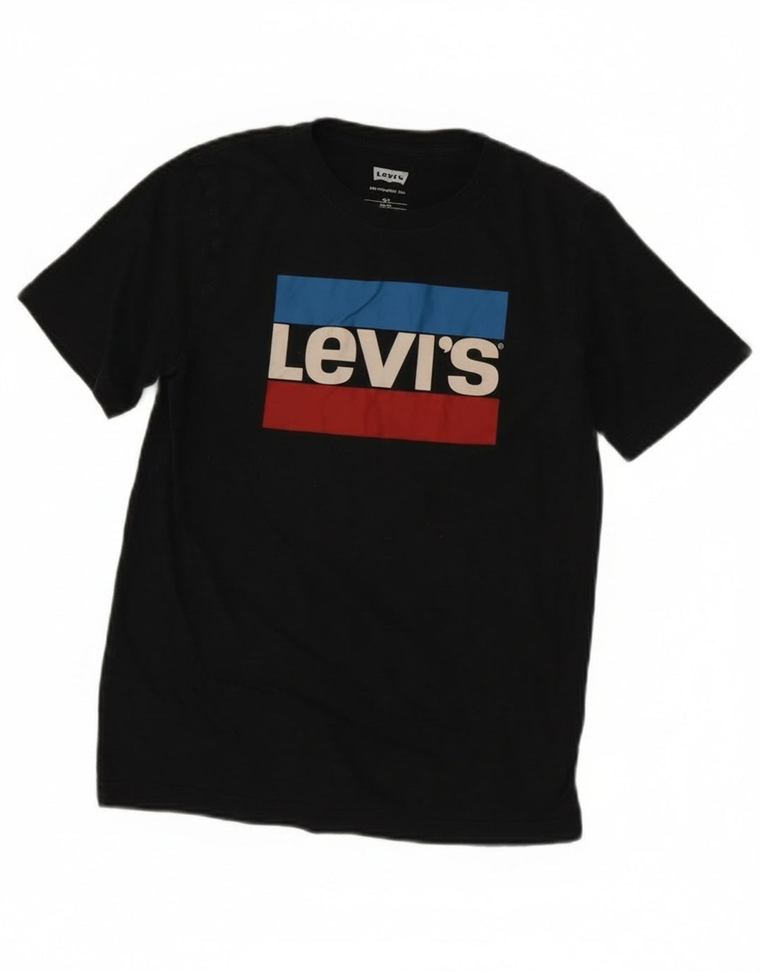 Levi's Camiseta gráfica para niño Top 15-16 años Negro
