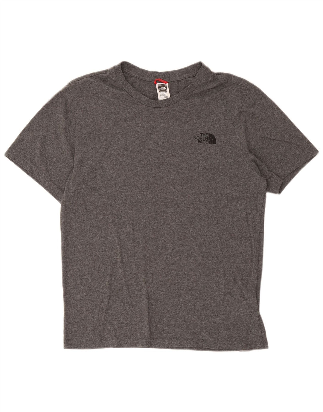 Camiseta The North Face Hombre Top Algodón Moteado Gris Medio