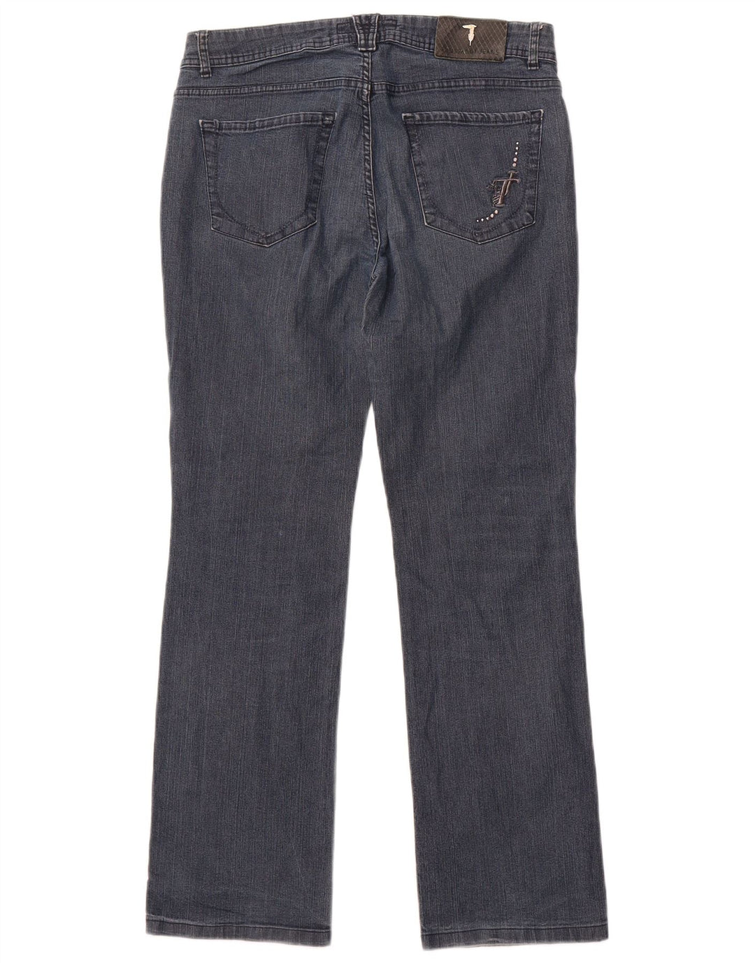 Vaqueros Trussardi Mujer Rectos W31 L30 Azul Algodón