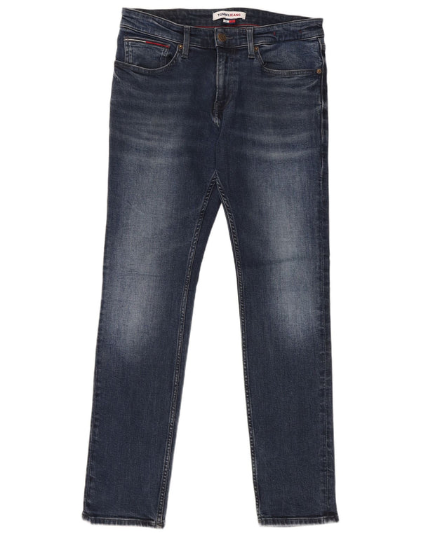 Tommy Hilfiger Vaqueros ajustados para hombre W32 L32 Algodón azul