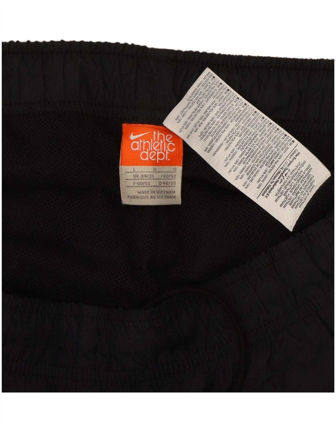 Nike - Pantalones de chándal para hombre, color negro, poliéster