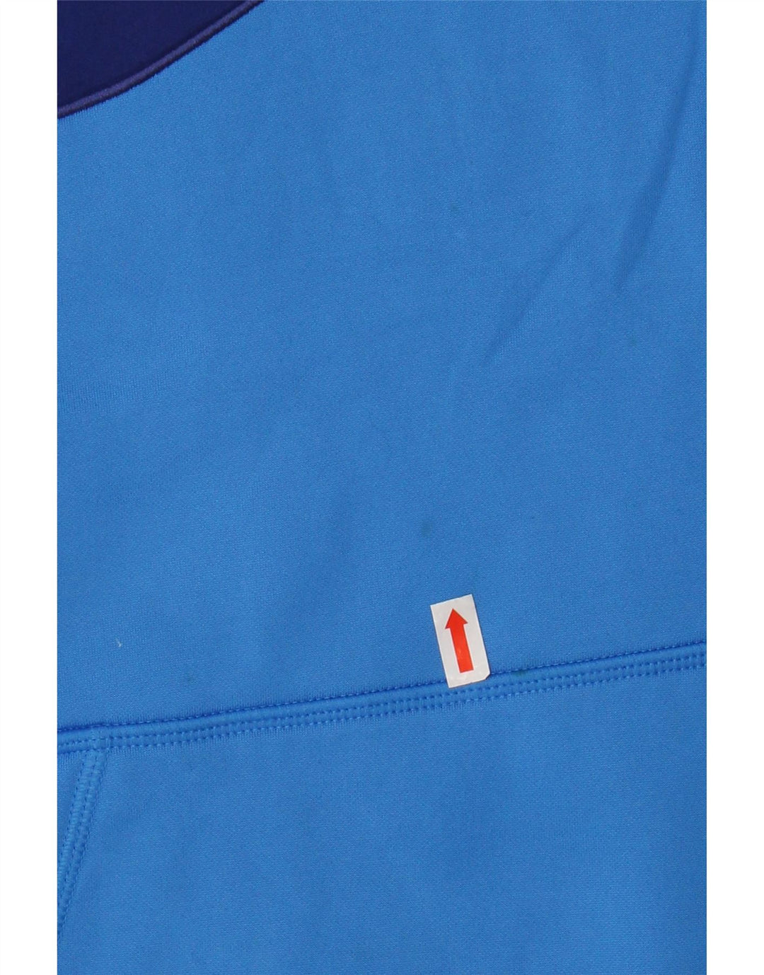 NIKE Sudadera con capucha gráfica para mujer UK 44 Poliéster azul medio